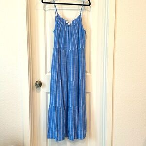 Ladies blue summer dress